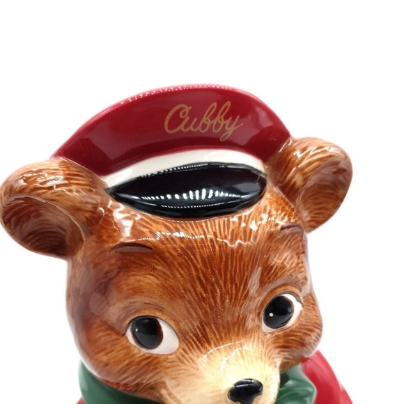 Christmas Cookie Jar Harry & David Cubby Limited Edition 2010 Collectors Candy - Picture 12 of 12